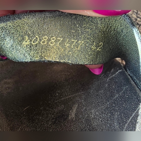 Mephisto Helen Thong Sandals Cork Footbed Metallic Size 42 (Womens US 12) - Picture 10 of 10